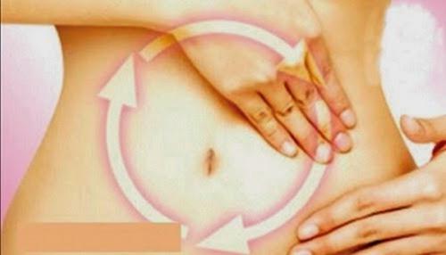 Massage bụng điều trị sa tử cung